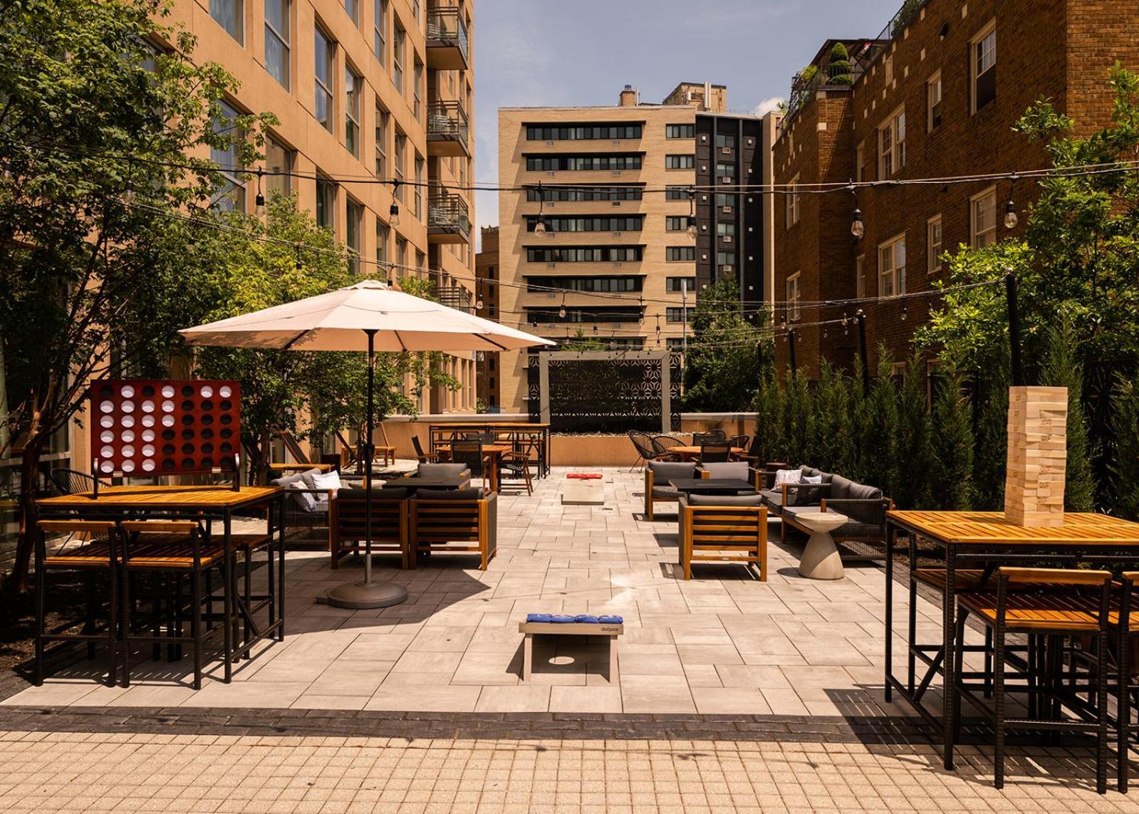 The Fontaine Hotell Kansas City Exteriör bild